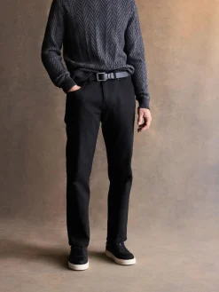 Next Straight Fit Signature Belted Jeans^ Jeans|Jeans