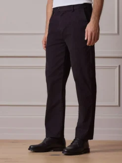 Sale Next Straight Fit Ultimate Chino Trousers Black