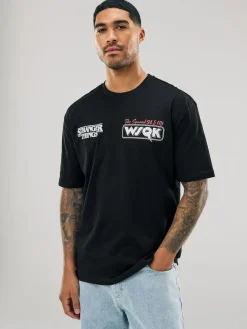 Next Black Stranger Things Graphic Print T-Shirt^ Tops & T-Shirts