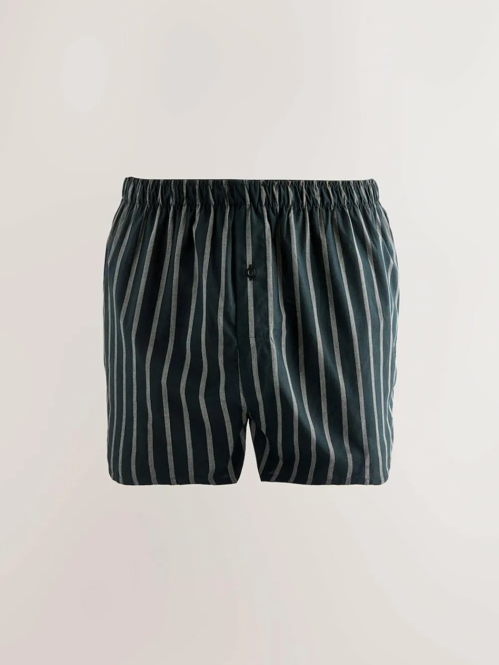 Clearance Next Black Stripe 4 pack Woven Pure Boxers