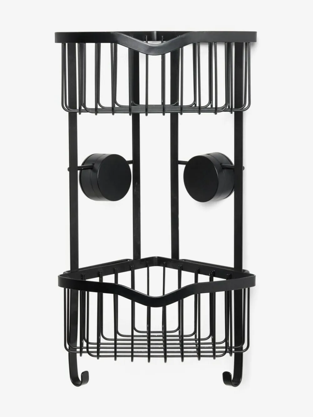 Next Black Suction Corner Shower Caddy^ Bathroom Accessories