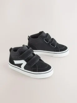 Next Suede Touch Fastening High Top Trainers^BOY Baby Boots|Boots