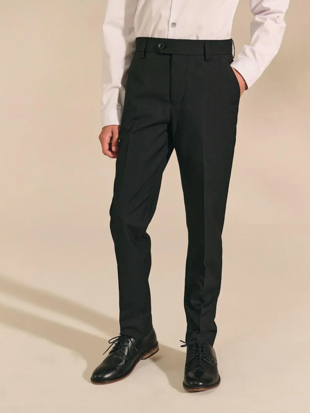 Clearance Next Black Suit Trousers (3-16yrs)