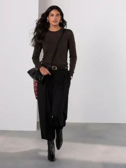 Next Black Tailored Culottes^Women Pants