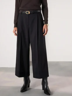 Next Black Tailored Culottes^Women Pants