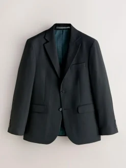 Next Tailored Fit Textured Suit Jacket^ Blazers & Formal Jackets|Black Suits