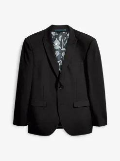 Discount Next Tailored Fit Two Button Suit Jacket Black
