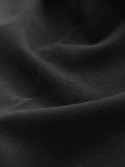 New Next Tailored Wide Leg Trousers With Wool Black