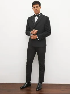 Next Slim Fit Tuxedo Suit Trousers^ Pants & Chinos|Occasionwear