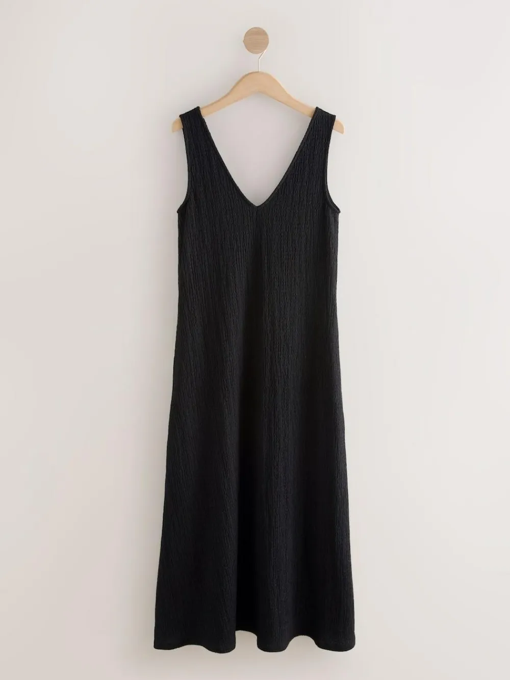 Next Textured Jersey Slip Dress^Women Midi Dresses|Dresses