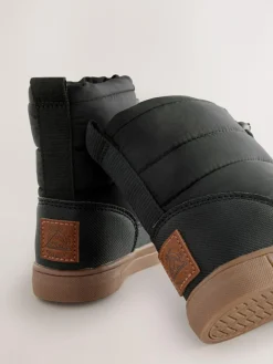 Next Black Thermal Thinsulate™ Lined Quilted Water Resistant Boots^BOY Baby Boots|Boots