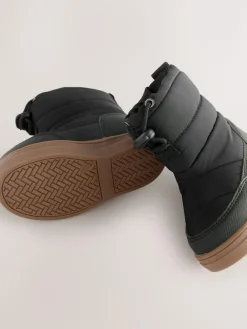 Next Black Thermal Thinsulate™ Lined Quilted Water Resistant Boots^BOY Baby Boots|Boots
