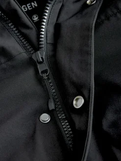 Next ThermoGen Parka Jacket with Borg Lining Black