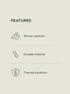 Sale Next ThermoGen Shower Resistant Wadded Jacket Black