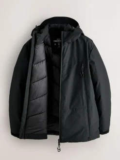 Sale Next ThermoGen Shower Resistant Wadded Jacket Black