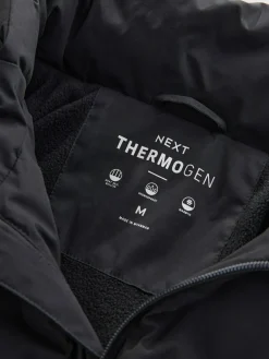 Next ThermoGen Shower Resistant Puffer Jacket Black