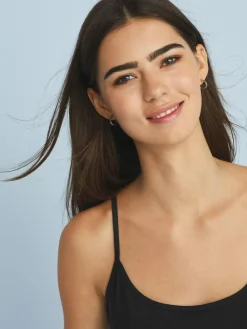 Next Black Thin Strap Vest^Women Tops & T-Shirts