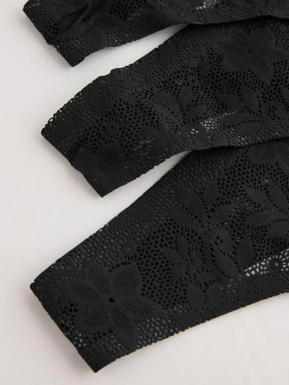 Sale Next Thong All-Over Lace No VPL Knickers 3 Pack Black