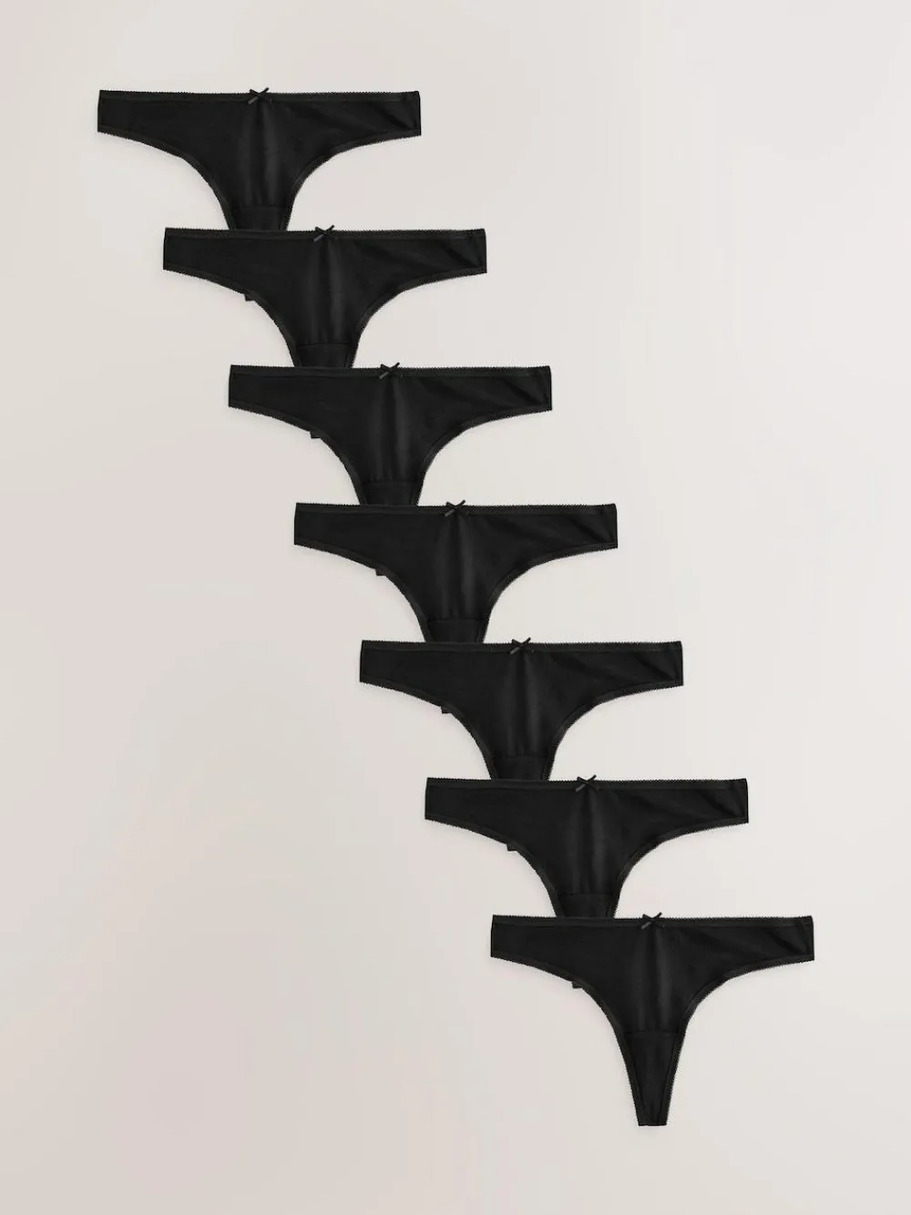 Next Thong Cotton Rich Knickers 7 Pack^Women Panties|All Lingerie