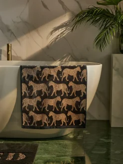 Next Black Tiger 100% Cotton Towel^ Towels & Bathmats