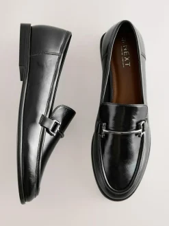 Clearance Next Trim Round Toe Loafers Black