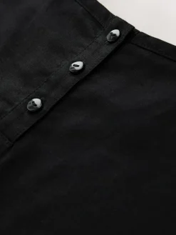 Online Next Black T-Shirt With Linen