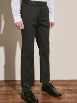Next Black Tuxedo Trousers (3-16yrs)^BOY Suits & Vest|Occasionwear