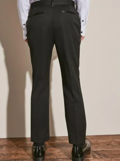 Next Black Tuxedo Trousers (3-16yrs)^BOY Suits & Vest|Occasionwear