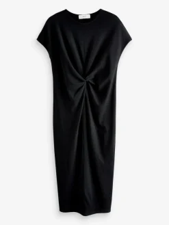 Next Twist Short Sleeved T-Shirt Summer Dress^Women Midi Dresses|Dresses