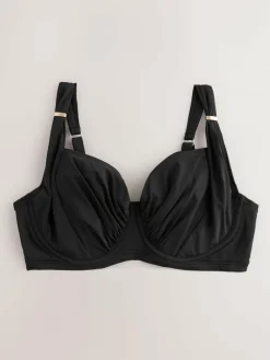 Best Next Ultimate Support F-K Underwired Bikini Top Black