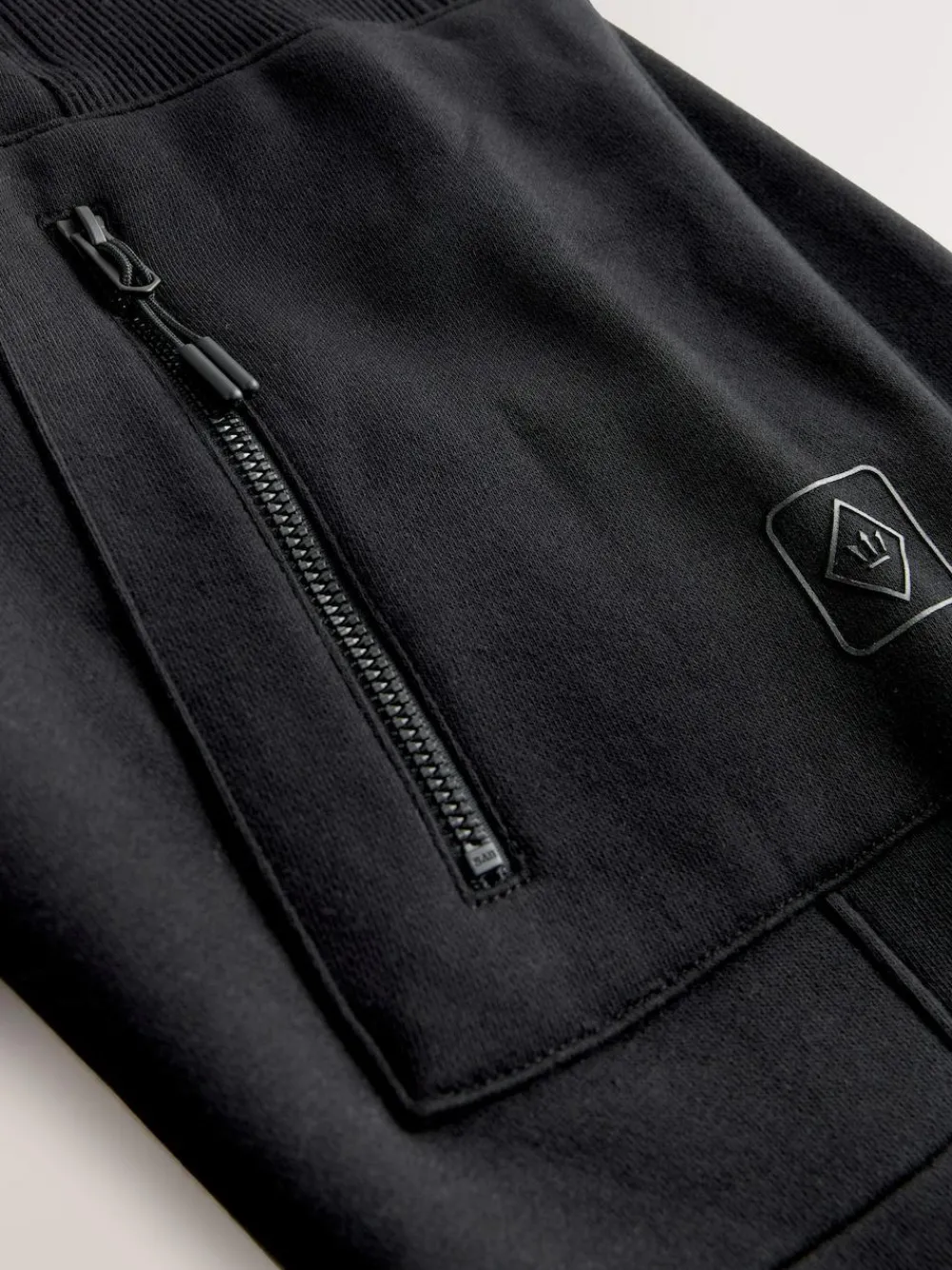 Clearance Next Utility Brushback Heavyweight Cargo Joggers Black