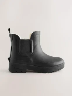 Next Warm Lined Ankle Wellies^BOY School Shoes|Boys Shoes