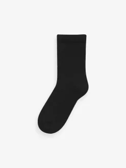 Online Next Warm Thermal Cotton Rich Socks 5 Pack Black