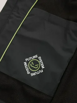 Next Black Waterproof Fleece Lined Hooded Jacket (3-16yrs)^BOY Coats & Jackets|Snowsuits & Coats