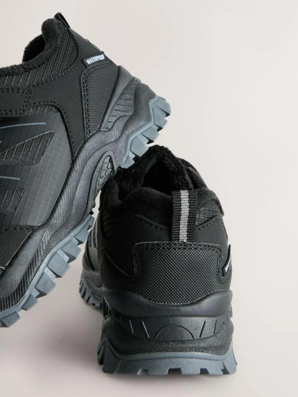 Next Black Waterproof Walking Shoes^BOY Sneakers