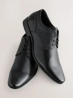 Next Wide Fit Derby Lace-Up Shoes^ Shoes