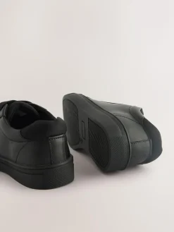 Best Next Black Wide Fit (G) Lace Up School Shoes