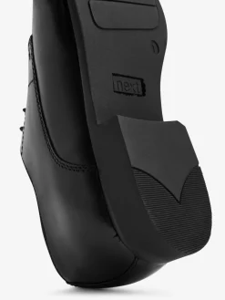 Online Next Black Wide Fit (G) School Leather Lace Up Shoes