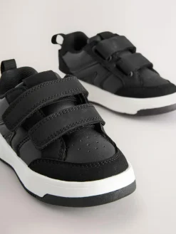 Next Wide Fit (G) Touch Fastening Two Strap Trainers^BOY Sneakers|Sneakers