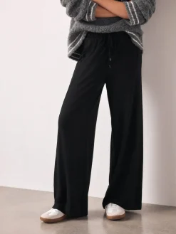 Next Wide Leg Jersey Joggers^Women Loungewear|Pants