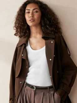 Next Black with Gold Skinny Leather Belt^Women Belts