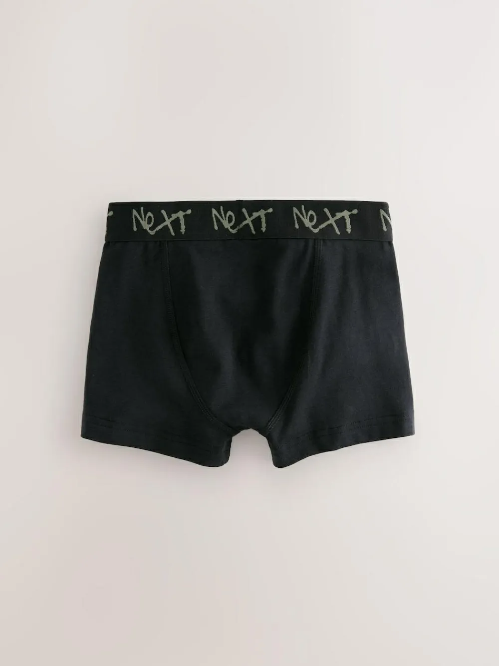 Next Black with Grafitti Waistband Trunks 5 Pack (1.5-16yrs)^BOY Underwear