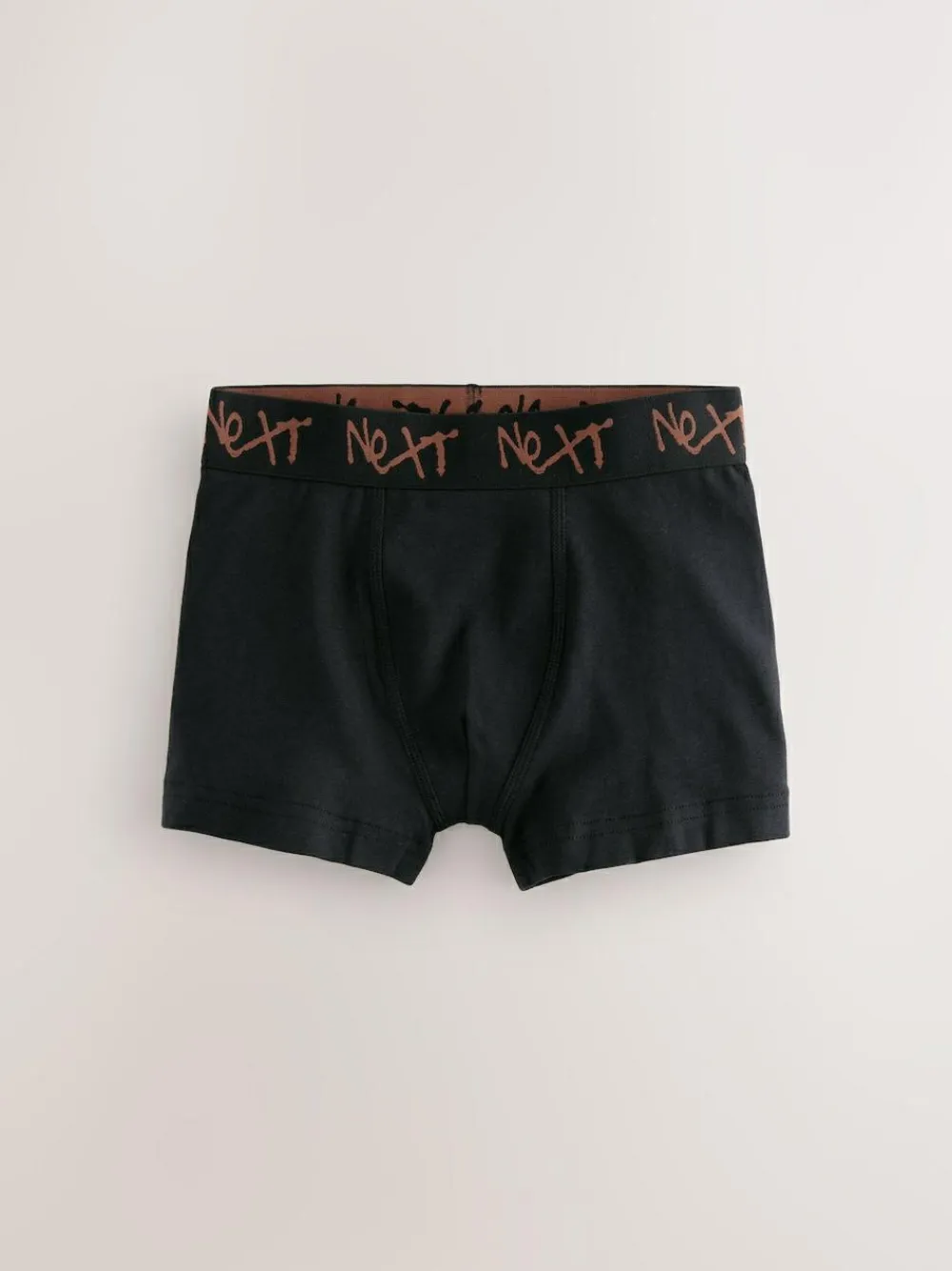 Next Black with Grafitti Waistband Trunks 5 Pack (1.5-16yrs)^BOY Underwear