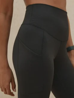 Clearance Next Active Sports Dry Tech Sculpting Leggings Black with Pocket