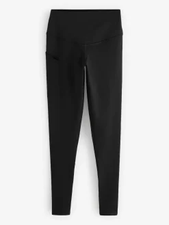 Clearance Next Active Sports Dry Tech Sculpting Leggings Black with Pocket