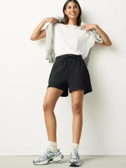 Next Black/Berry Jersey Shorts 2 Pack^Women Shorts