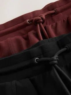 Next Black/Berry Jersey Shorts 2 Pack^Women Shorts