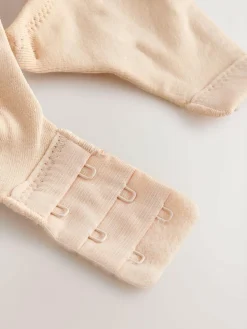 Sale Next Black/Black/White/Praline Nude Non Pad Non Wire Cotton Bras 4 Pack