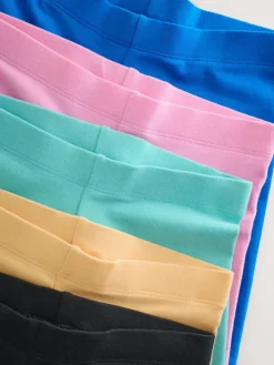 Discount Next 5 Pack Cycle Shorts (3-16yrs) Black/Blue/Pink/Multi