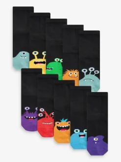 Next Cotton Rich Socks 10 Pack^BOY Socks